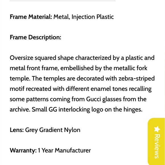 Gucci oversized square sunglasses - Picture 13 of 17